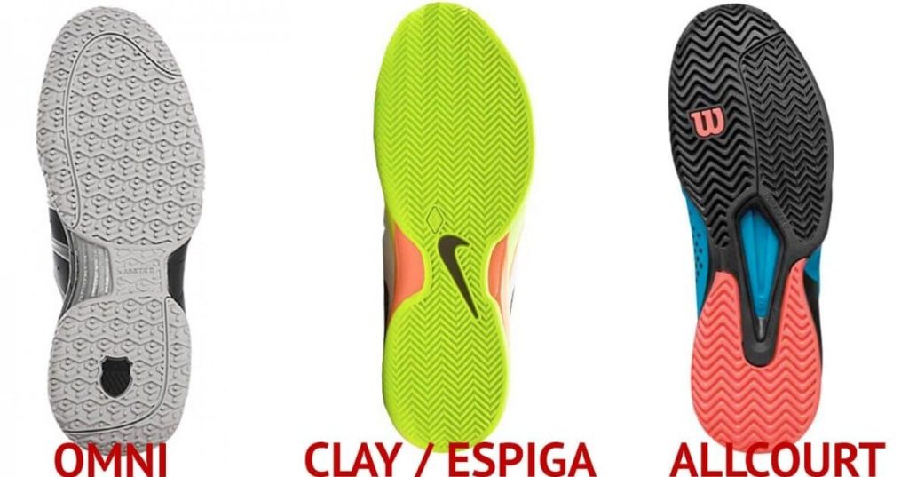 Padel Shoes Sole Existing Types and How to Choose It