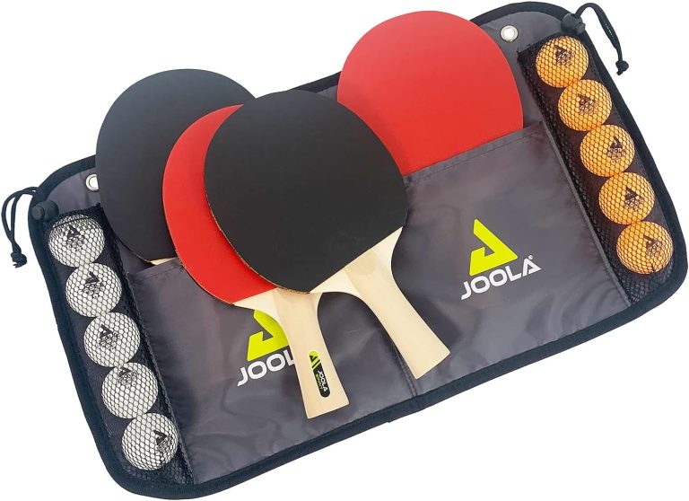 Set Ping Pong FBSPORT Professionale - 2 Racchette, 6 Palline, Rete Regolabile E Borsa Per Interno/Esterno - Foto 7